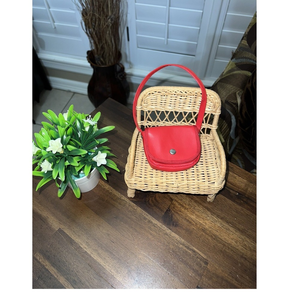 American Girl Doll Molly Meet Accessories - Red Bag Purse Only tlc‎